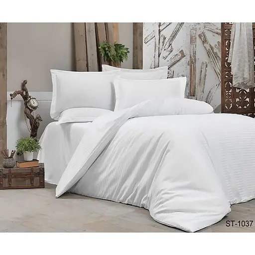Комплект постільної білизни TAG Tekstil Євро 000211174 (LUXURY ST-1037)
