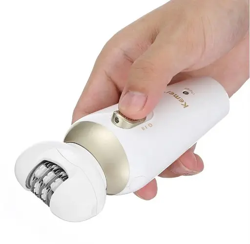 Эпилятор Kemei Km-1532 4 в 1 (эпилятор триммер бритва пемза) - фото 8