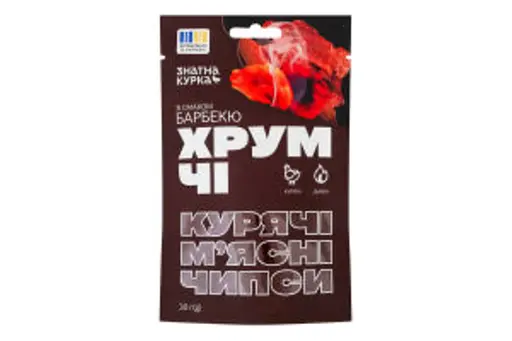 Чипсы Знатна Курка ХрумЧІ из мяса цыплят-бройлеров сушеные барбекю 80 г - фото 3