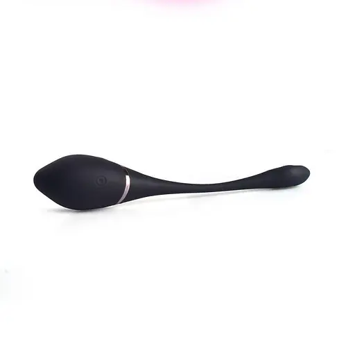 Віброяйце Toyz4lovers Ovulo Vivie, 17 см (чорний) - фото 4