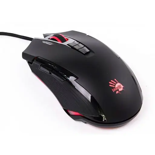 Мышь Bloody A4Tech P93s USB Black (P93s (Stone black)) - фото 3