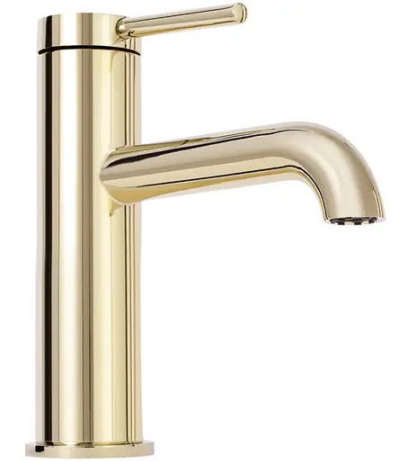 Змішувач для умивальника Rea Spot низький gold REA-B2014 Золотий - фото 4