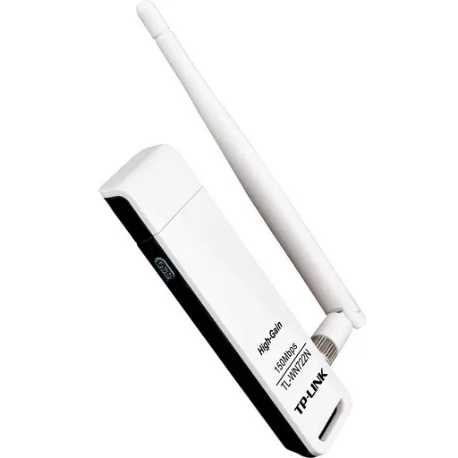 WiFi-адаптер TP-Link TL-WN722N 802.11n 2.4 ГГц N150 USB 2.0