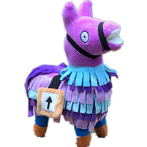 М'яка фіолетова іграшка Альпака Фортнайт Llama Fortnite 55 см FT 63.02 - фото 1