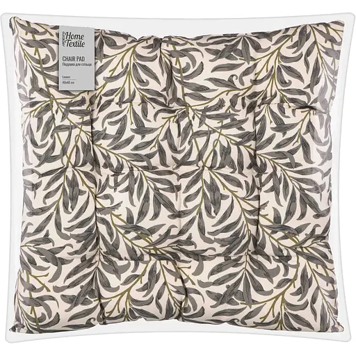 Подушка для стула Ardesto Leaves 40х40см, 90% полиэстер, 10% хлопок (ART03LV) - фото 1