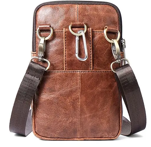 Чоловіча шкіряна сумка Vintage 13х21х4,5 см sum0012381 - фото 6