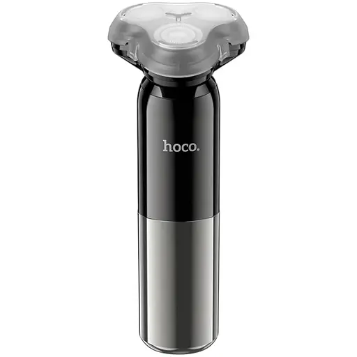 Электробритва Hoco HP35 — роторная бритва для мужчин, 600 mAh, IPX7, три лезвия, 60 минут работы - фото 4