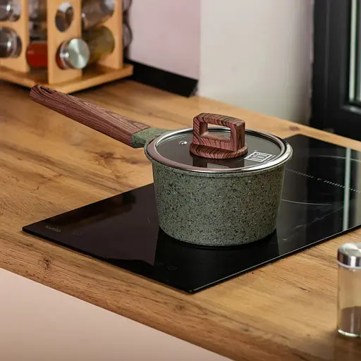 Сотейник алюминиевый MGC 1.6 л с антипригарным покрытием.зеленый HP-4-444GR - фото 6