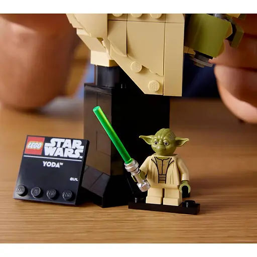 Конструктор LEGO Star Wars Погруддя Йоди V29 399 деталей (75438) - фото 13