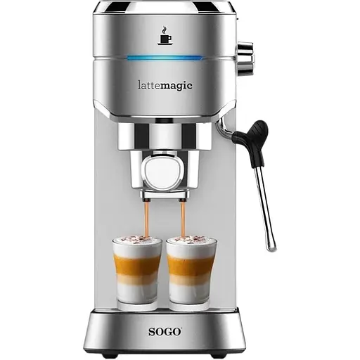 Рожковая кофеварка эспрессо SOGO CAF-SS-7600 - фото 1