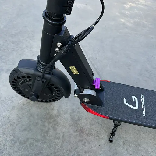 Электросамокат KUGOO S3 PRO JILONG (450W 8.8Ah) черный с сумкой-чехлом - фото 9