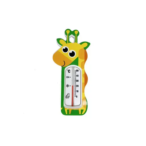 Игрушка-термометр для ванной "Жираф" MGZ-1102(Green) зеленый