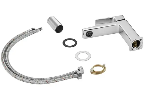 Змішувач для раковини Lidz Orion 001F Chrome LDORI001FCRM48091 - фото 5