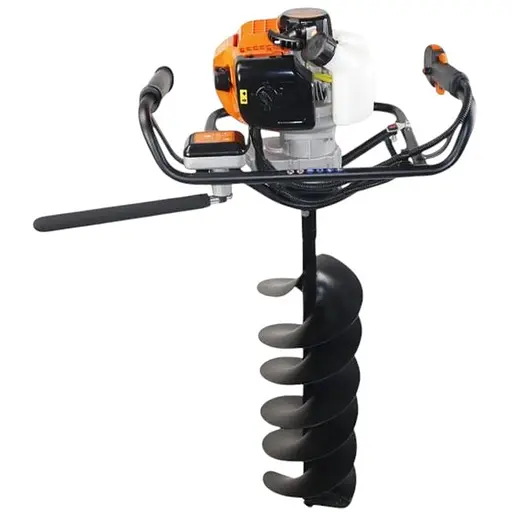 Мотобур GTM AG52H-D 1.46 кВт 2 к.с. (без шнека) - фото 2