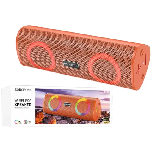 Портативна колонка BOROFONE BP18 Orange
