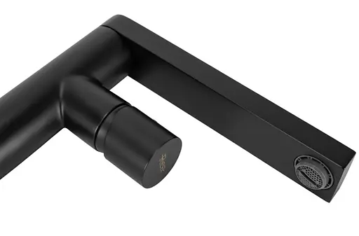 Смеситель для умывальника Rea Tap низкий black REA-B2008 Черный матовый - фото 4