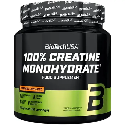 Креатин BiotechUSA 100% Creatine Monohydrate Orange 300 г