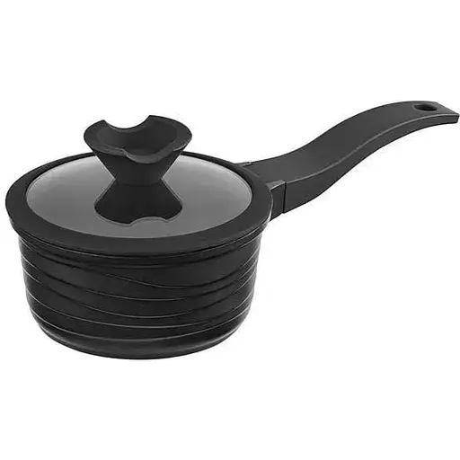 Ковш Lessner Black Pro New алюминиевый с антипригарным покрытием 1.3 л 55872-16