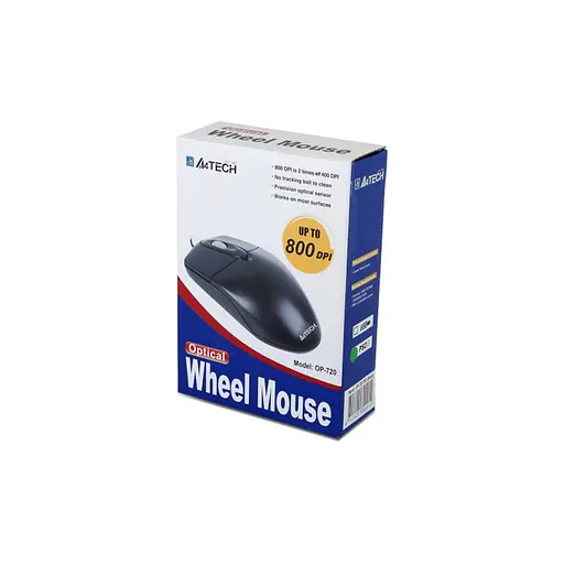 Мышь A4Tech OP-720 Black-USB - фото 2