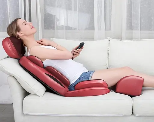 Массажное кресло-накидка для тела Benbo AM-607E накидка с подогревом - фото 5