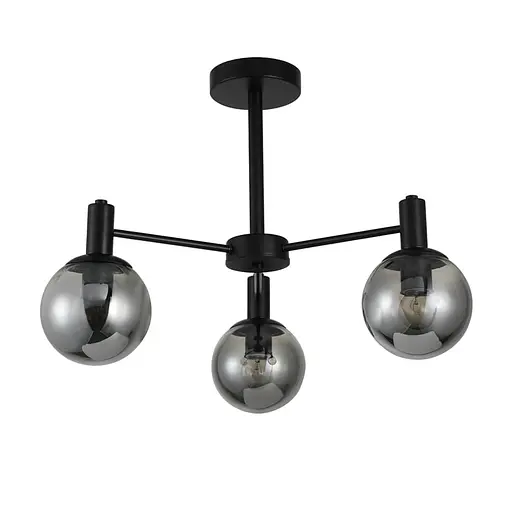 Люстра Ardero BL1530-1 NEAPOL під лампу чорний - фото 2