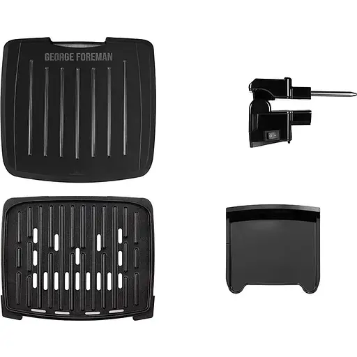 Гриль прижимной Russell Hobbs George Foreman Immersa Medium 1300Вт черный - фото 3