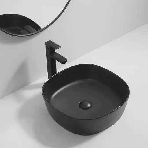 Умивальник накладний Mixxus Premium Diverse-0106 Black 440x440x140 мм MP6538, Чорний матовий - фото 3