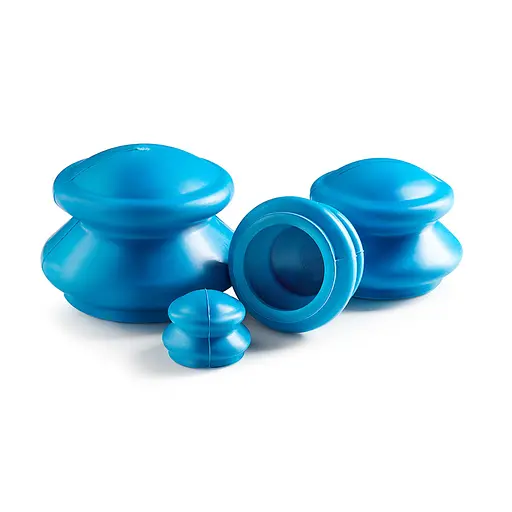 Вакуумні масажні банки 4FIZJO для тіла (китайські/атницелюлітні банки) 4 шт 4FJ0233 (P-5907739312204) - фото 1