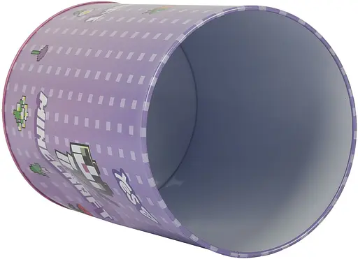 Настільний контейнер для сміття Yes Minecraft Spring металевий 10х18 см (708570) - фото 3