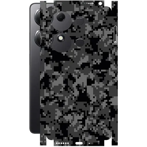 Защитная пленка StatusSKIN для Xiaomi Redmi Note 13 Pro 4G Корпус Винил Пиксель 1 - фото 1