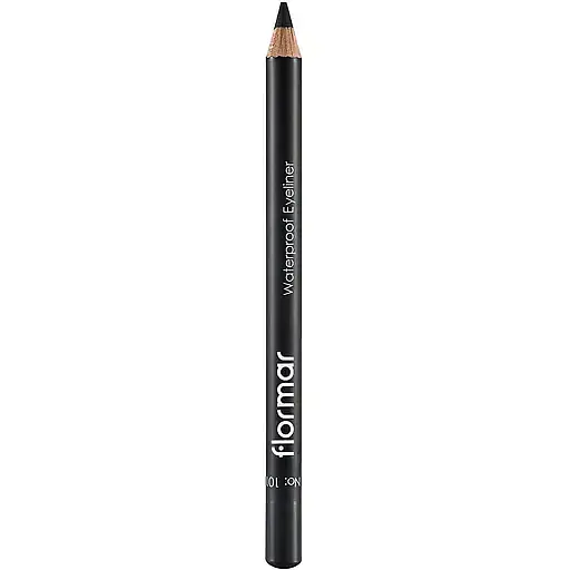 Водостойкий карандаш для глаз Flormar Waterproof Eyeliner тон 101 (Black Ice) 1.14 г - фото 2