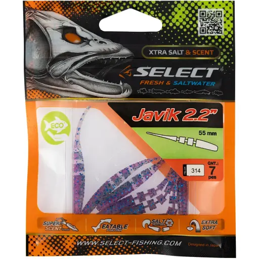 Силікон Select Javik 2.2" #314 (7 шт/уп) - фото 2