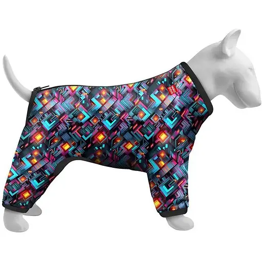 Ветровка для собак Waudog Clothes, рисунок "Бесконечные миры", L55 - фото 2
