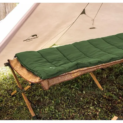 Спальный мешок Naturehike F150 NH22MSD05 Правый (190 x 75см) Зеленый - фото 6