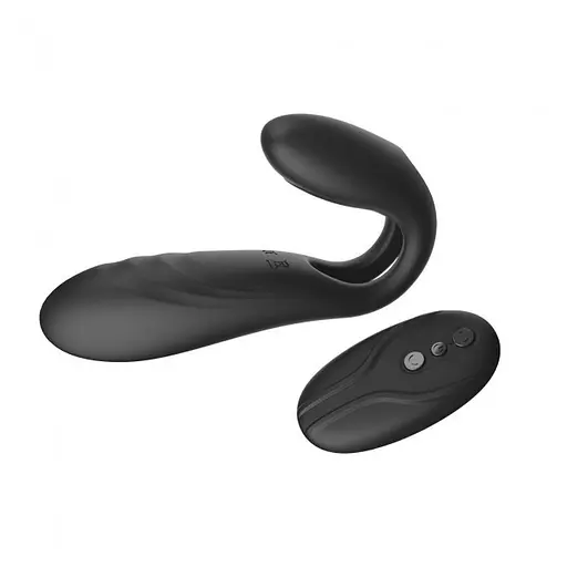 Вібратор для пар Dorcel Multi Joy 20 см чорний - фото 3