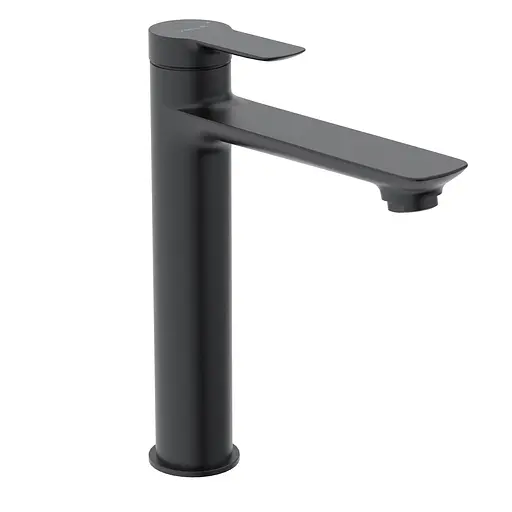 Смеситель для умывальника высокий Volle Libra 35 мм de la noche 1521.010204 Черный матовый - фото 1