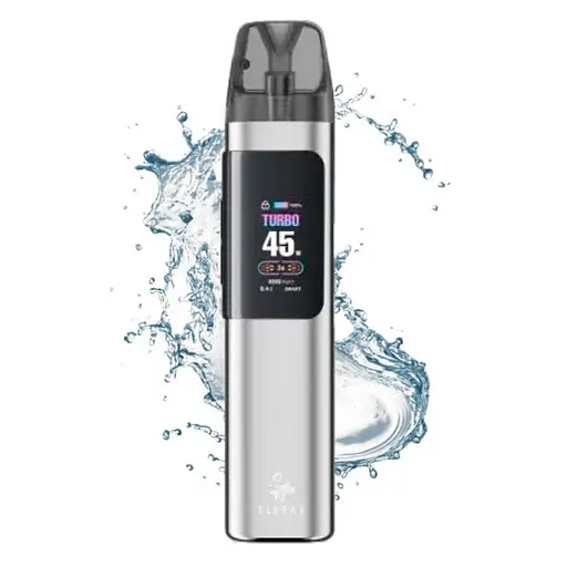 Підсистема електронна сигарета Elf Bar ELFX Pro 45W Pod 1200mAh 3ml Kit Silver (17868) - фото 2