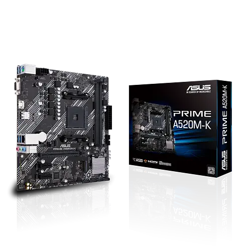 Материнская плата Asus A520M-K Prime Socket AM4 (PRIME A520M-K)
