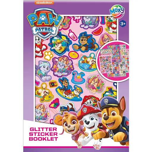 Стикербук Moxy Paw Patrol с блестящими наклейками (723245)