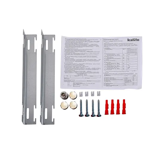 Радіатор сталевий панельний Kalite 33 низ/справа 500x1600 (без INNER) 000022669, Білий - фото 2