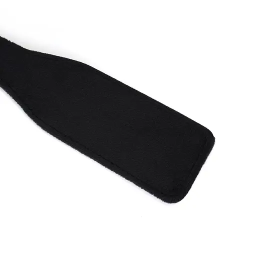 Шльопалка Liebe Seele Victorian Garden Lace and Velvet Spanking Paddle 32 см чорний з червоним - фото 6