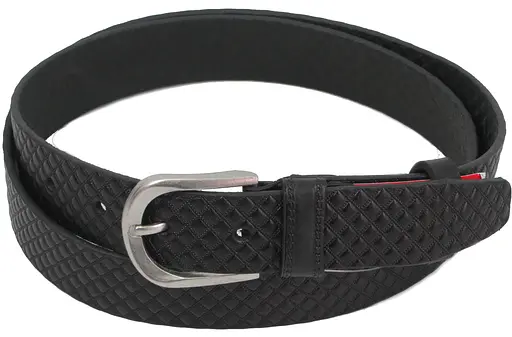 Ремінь Skipper шкіряний чоловічий під штани 125-130х3,5 см acs0029537 - фото 2