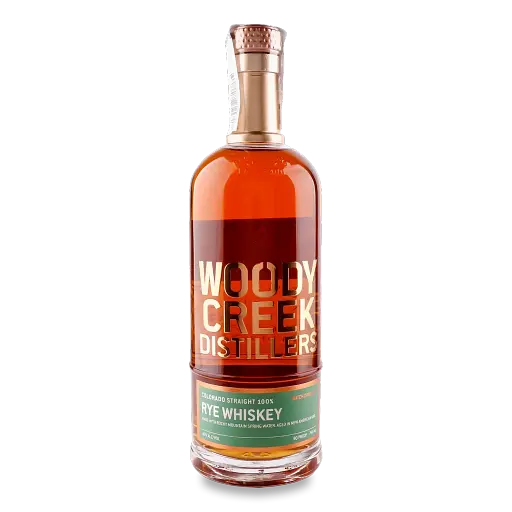 Виски Woody Creek Distillers Colorado Rye 45% 0.75 л 
