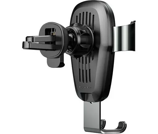 Бездротовий ЗП і тримач Baseus Metal Wireless Charger Gravity Car Mount (WXYL-B0A) - фото 5