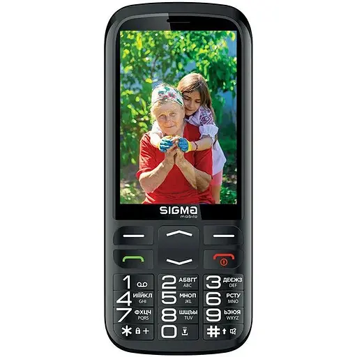 Мобильный телефон Sigma mobile Comfort 50 OPTIMA TYPE-C Black (UA UCRF)
