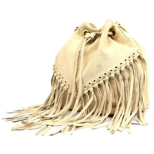 Женская замшевая сумка на плечо Firenze 25х26х13 см sum0028542 - фото 3