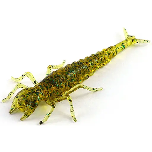 Силікон FishUP Diving Bug 2" (8шт) #036 - Caramel/Green & Black