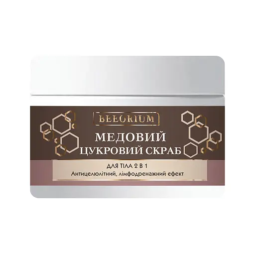 Медовый сахарный скраб для тела 2 в 1 Acme Beeorium, 200 г - фото 1