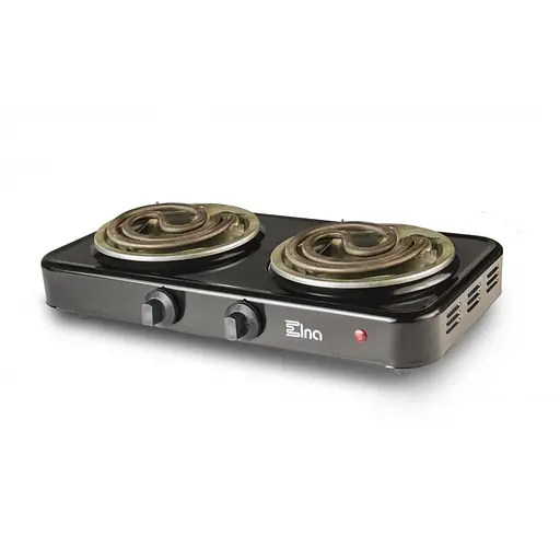 Плита електрична настільна Елна 200А (2 вузькі ТЕНи) 2-конф 2.4 кВт, 83574 - фото 1