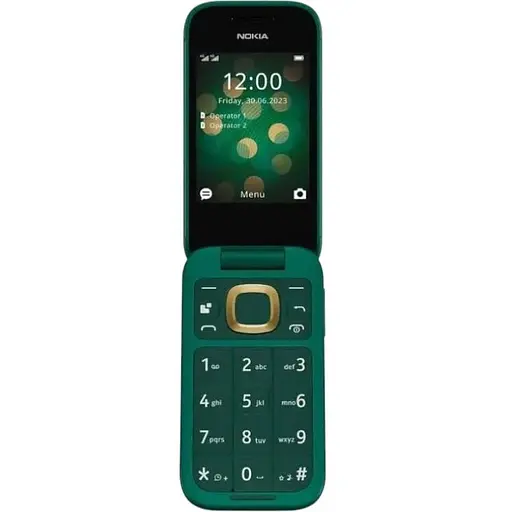 Мобільний телефон Nokia 2660 Flip Green (1GF011PPJ1A05) - фото 3